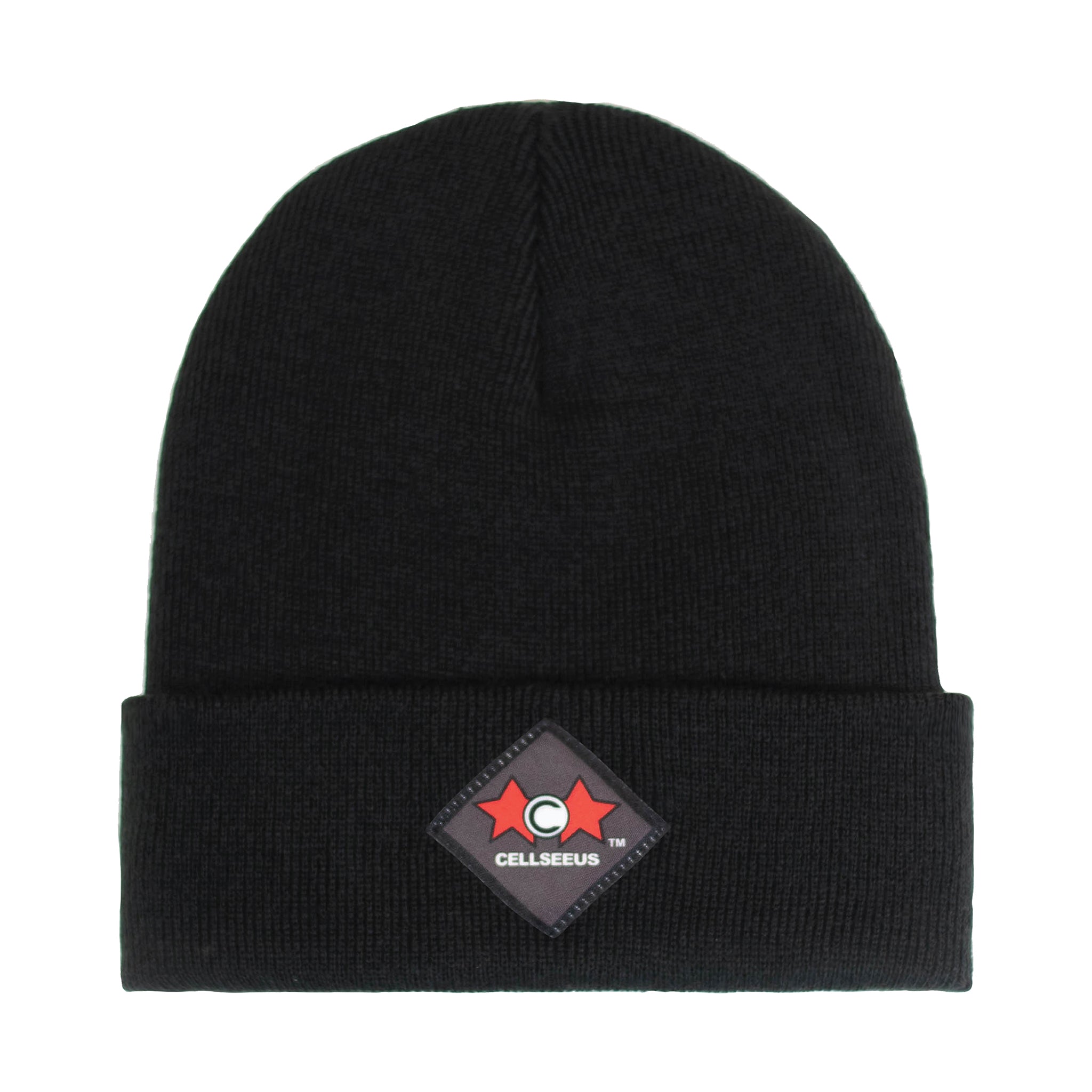 Patch Beanie Black – Cellseeus